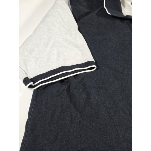 Marithe Francois Girbaud Blue Heavyweight Polo Shirt Mens Size 2XL XXL - Picture 4 of 5